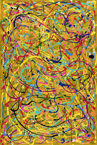 Naples Colours (36x80")