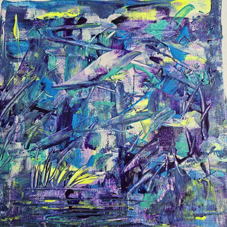 Breezy Riverside (1 of 2) 12x12"