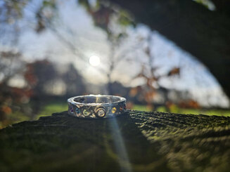 Chakra Ring Sterling Silver