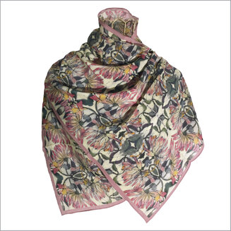 Honeysuckle Silk Scarf