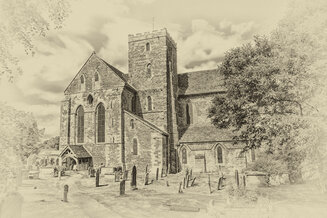 Dore Abbey print