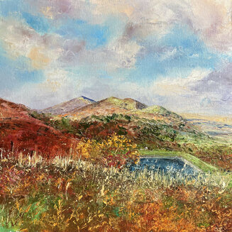 Autumn days, Malvern hills