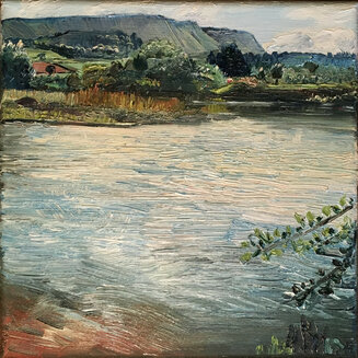 River Wye with Hay Bluff
