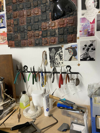In the workshop
