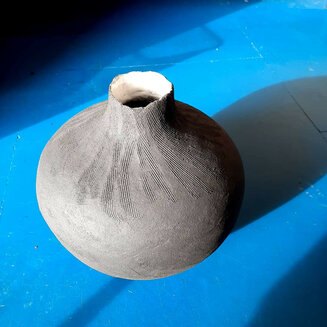 Coiled vase