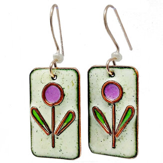 Cloisonne Earrings