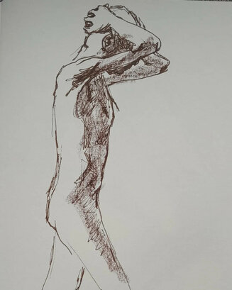 Life drawing (5 mins)