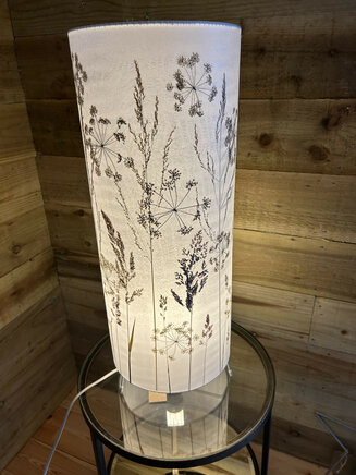 Grasses and Cow Parsley floor lamp