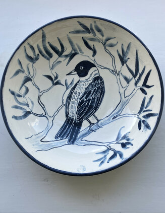 Mistle thrush bowl - Micheen Bradley