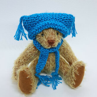 Miniature mohair teddy