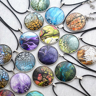 Recycled Paint Jewellery