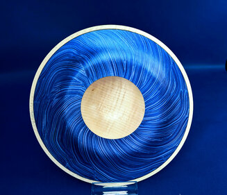 Blue iridescent colour