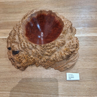 Red Mallee Burr Sculptural Bowl
