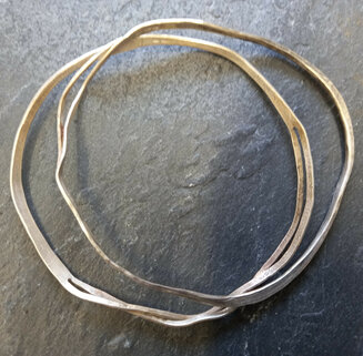 Sinewy bangles