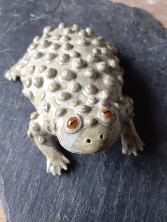 Ceramic toad
