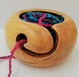 Hand Turned Yarn Bowl