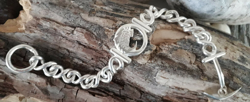 silver bracelet