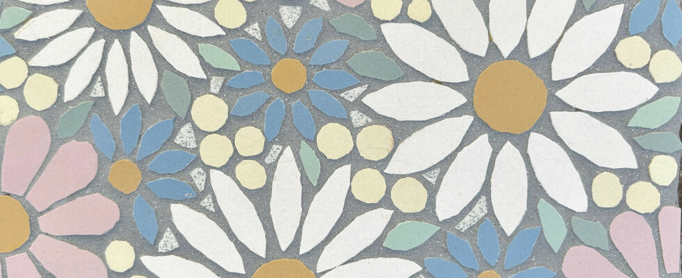Mosaic flowers