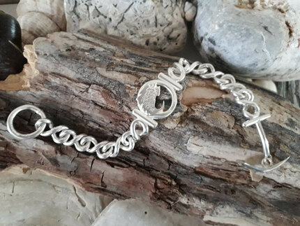 silver bracelet