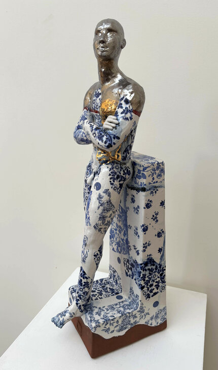 Standing Male Nude on Plinth